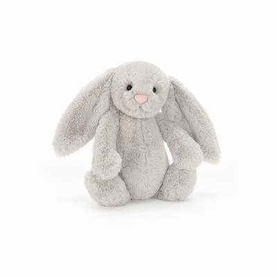 Jellycat Bashful Silver Conejo | ETPM-52431